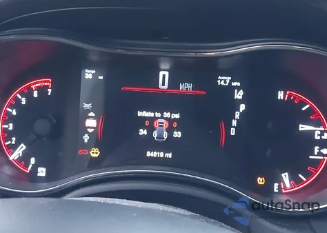 2018 Dodge Durango R/T Awd из США, поврежденный, VIN 1C4SDJCT9JC394848